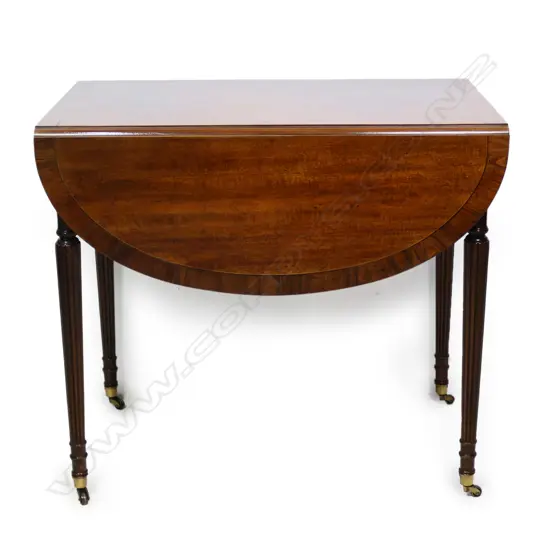A quality Edwardian mahogany Pembroke table,