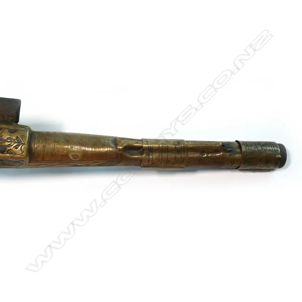 An 18th/19thC Ottoman miquelet lock pistol Image 1++