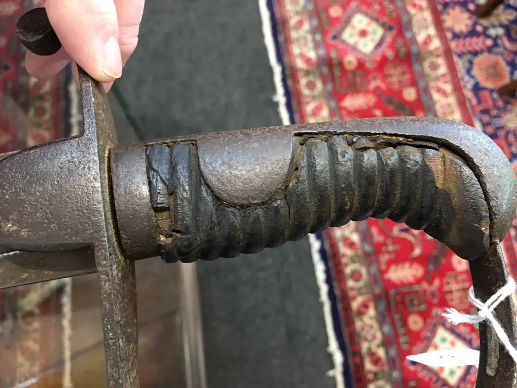 A Prussian Model 1811 Blucher Cavalry Trooper's Sabre in scabbard, Image 1++