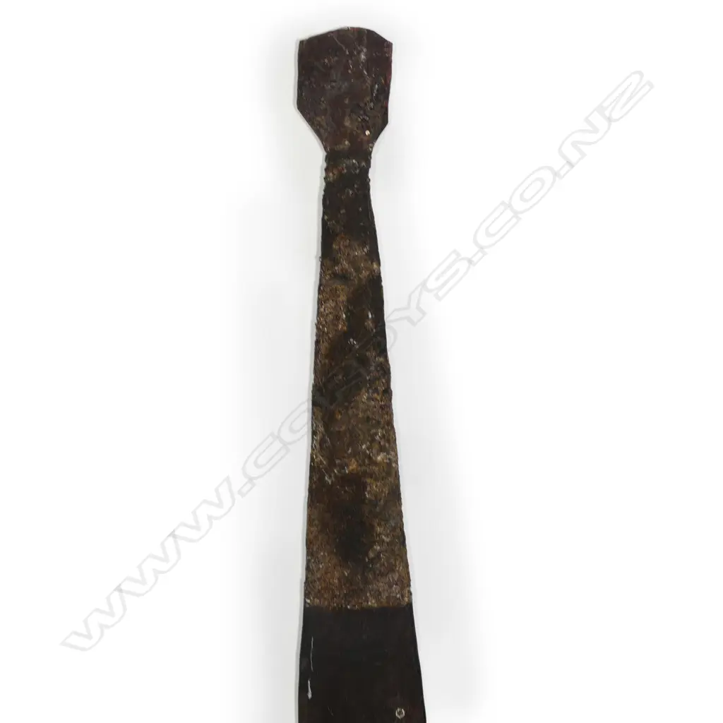 An old Aboriginal woomera (spear thrower), Image 1++