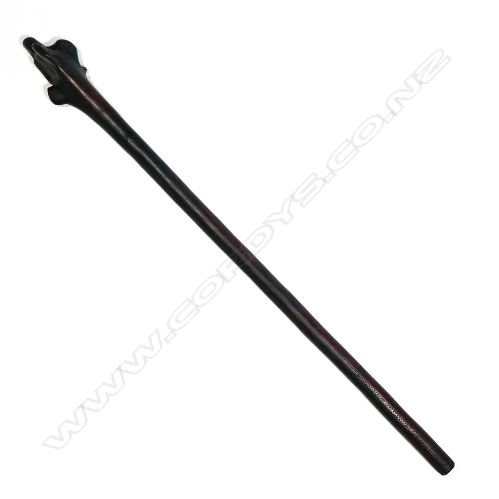 A 19thC Fijian Vunikau (rootstock) club, Image 1++