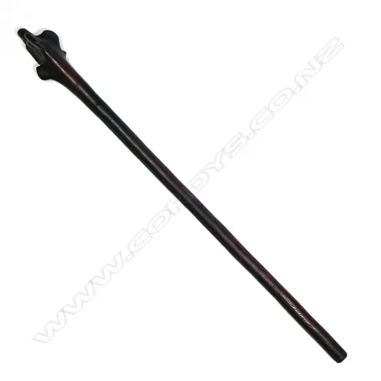 A 19thC Fijian Vunikau (rootstock) club,