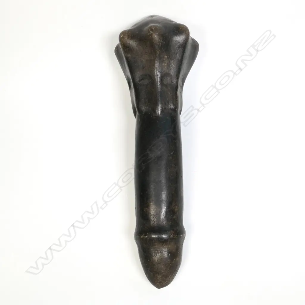 A Rennell Island, stone ceremonial mace, Image 1++