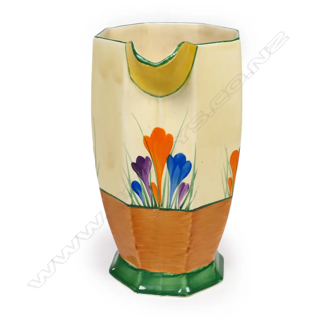 CLARICE CLIFF CROCUS JUG Image 1++
