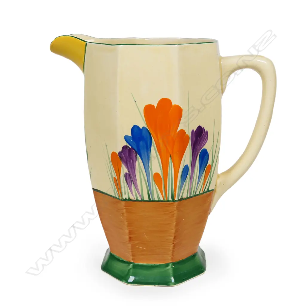 CLARICE CLIFF CROCUS JUG Image 1++