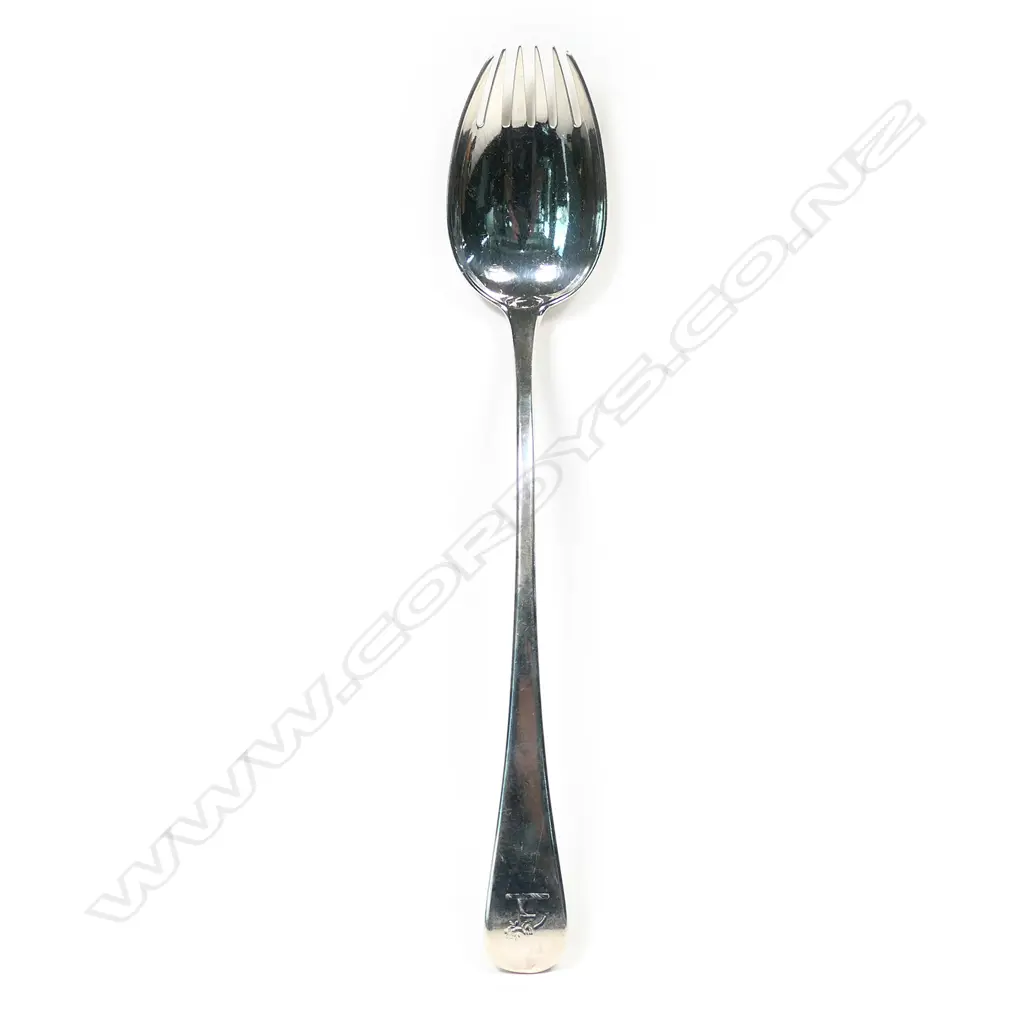A George III silver runcible spoon / spork, Image 1++