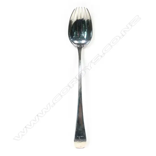 A George III silver runcible spoon / spork,