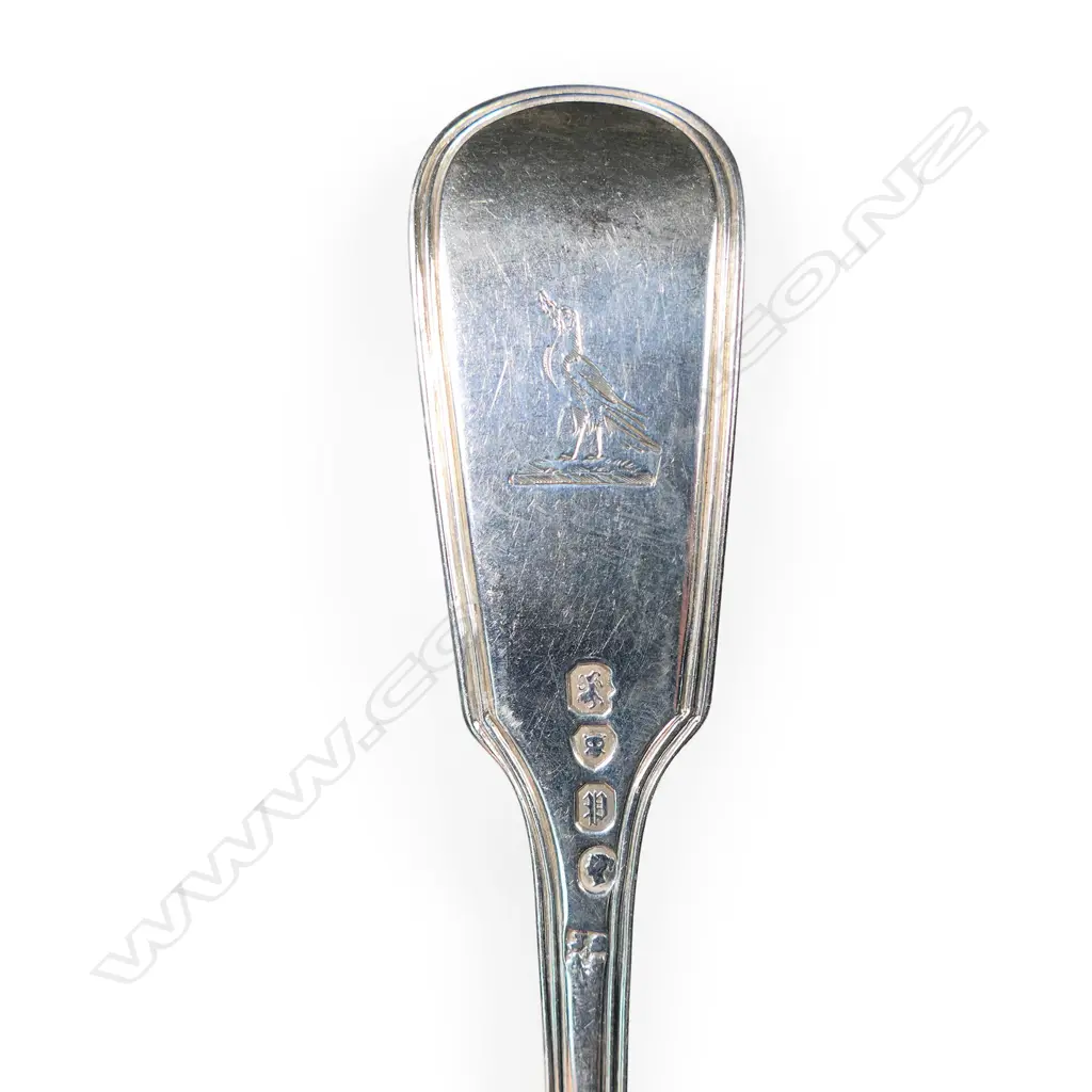 A set of 11 Victorian silver fiddle and thread pattern table forks, Image 1++