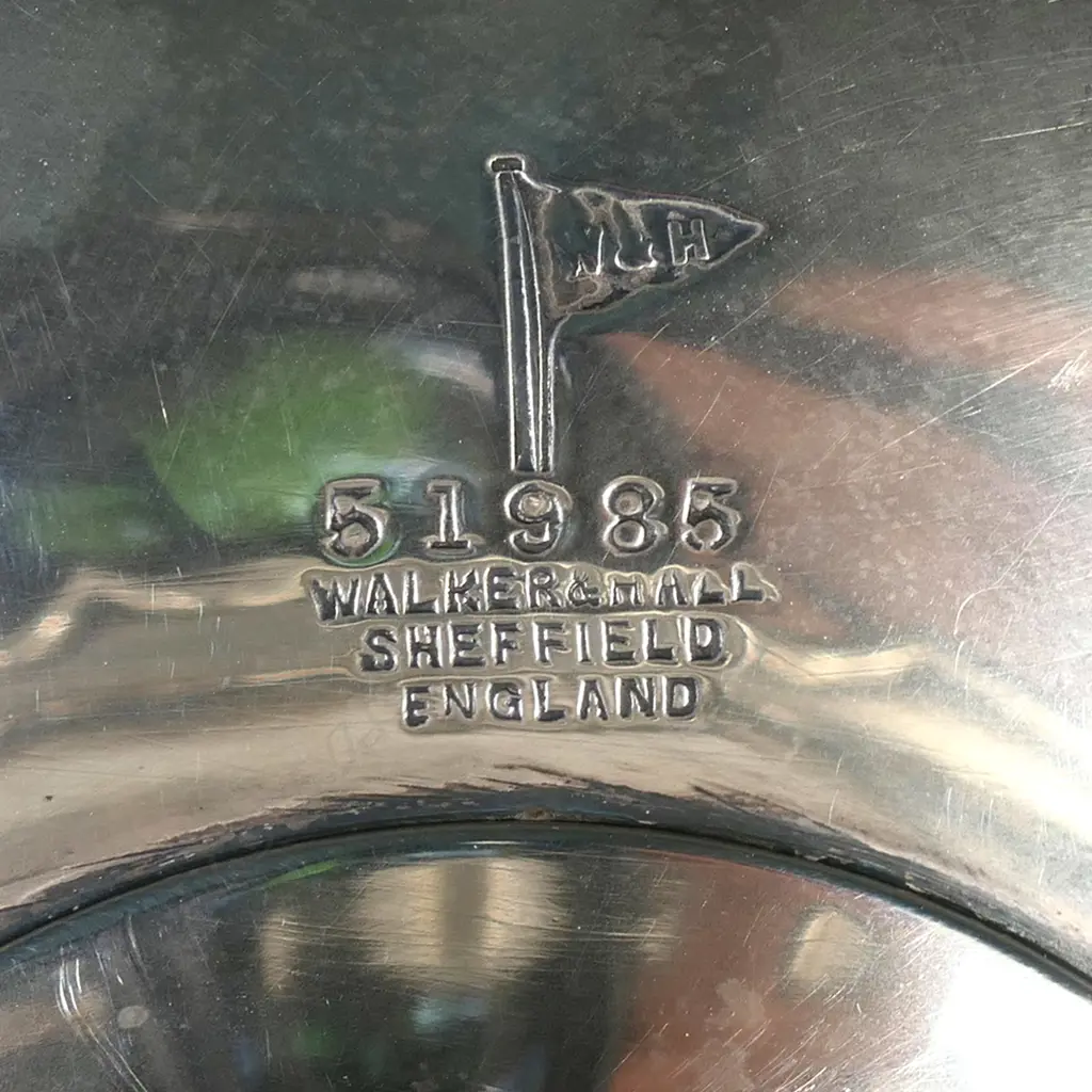 An early 1900s silver comport, Image 1++