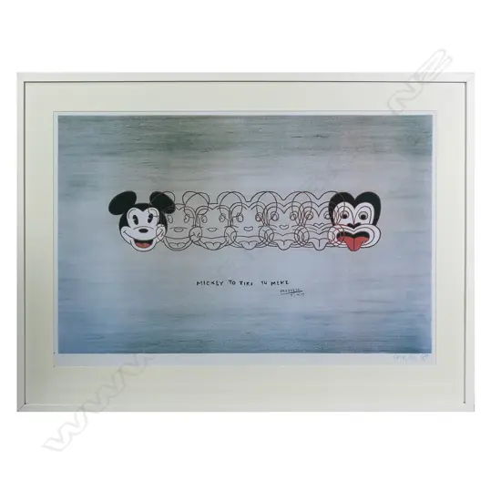 DICK FRIZZEL 'MICKEY TO TIKI' PRINT