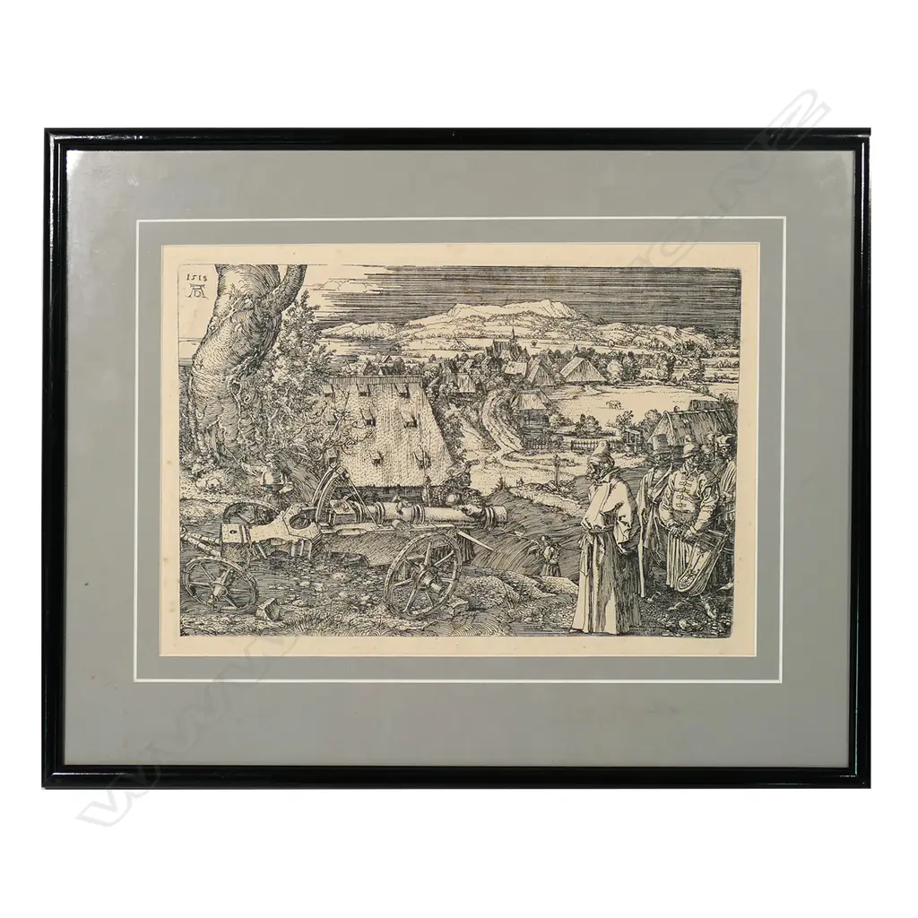 Albrecht Dürer (1471–1528) Landscape with Cannon Image 1++