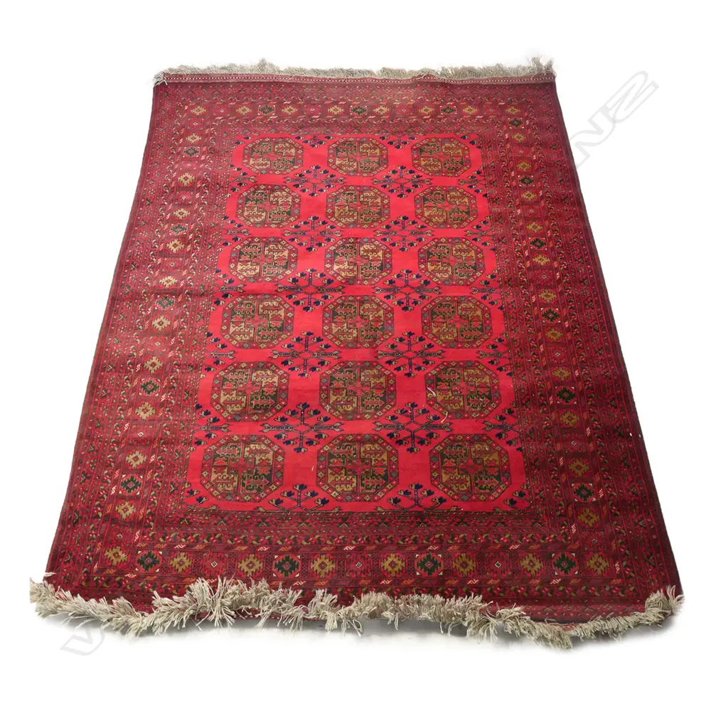 An Afghan Turkoman all wool rug, Image 1++