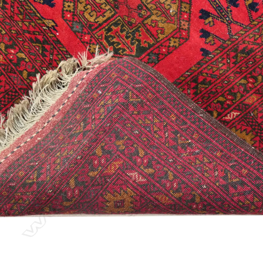 An Afghan Turkoman all wool rug, Image 1++