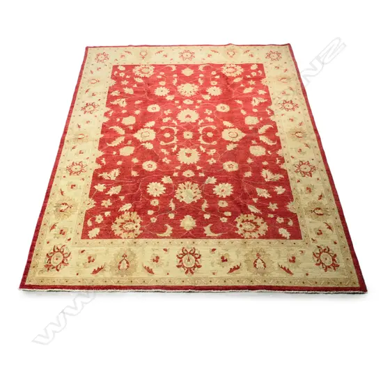 A large Afghan Chobi hand knotted carpet,