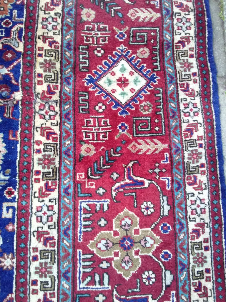 A very large Iranian hand knotted Tabriz carpet Image 1++