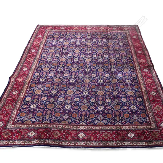 A very large Iranian hand knotted Tabriz carpet