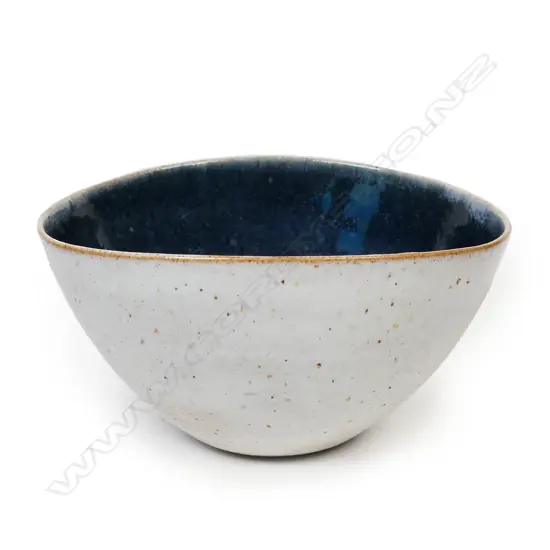 Lucie Rie and Hans Coper elliptical bowl,