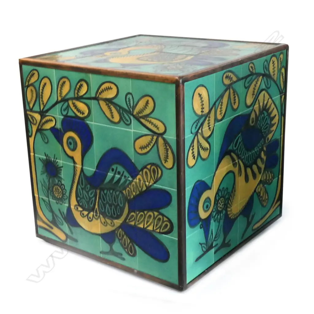 Anneke Borren 'Big Tile Cube', Image 1++