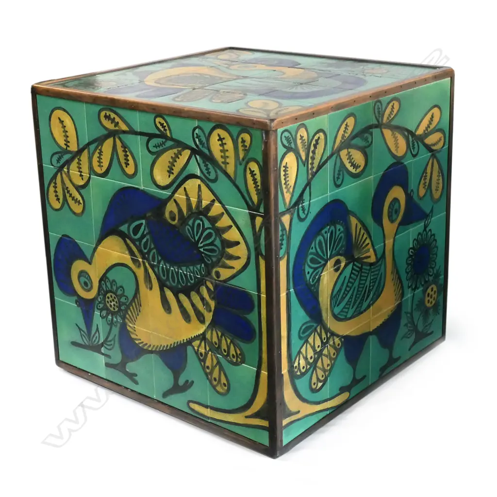 Anneke Borren 'Big Tile Cube', Image 1++