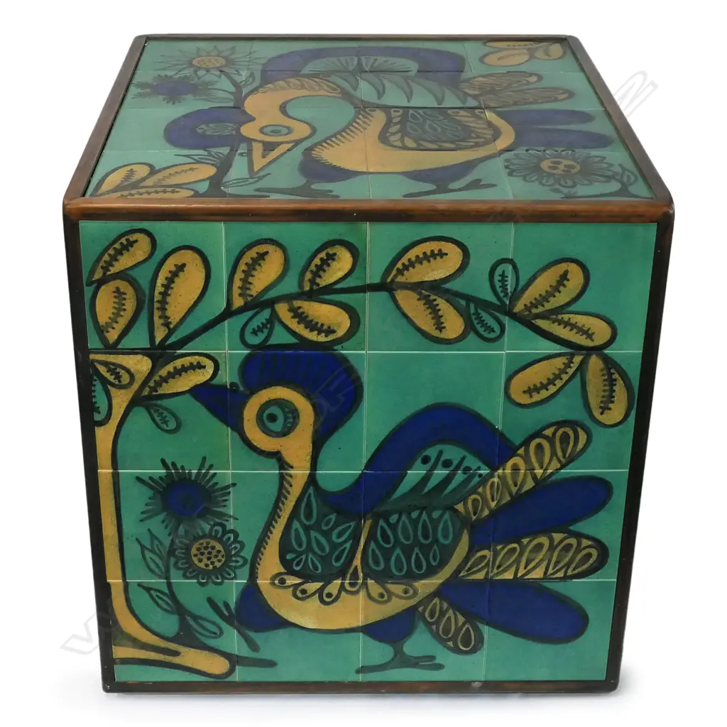 Anneke Borren 'Big Tile Cube', Image 1++