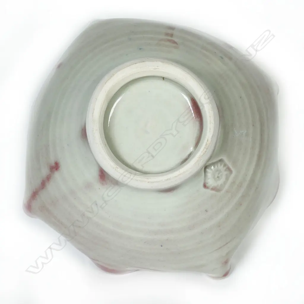 Mirek Smisek (Te Horo) red glazed bowl 'Gateway into the World', Image 1++