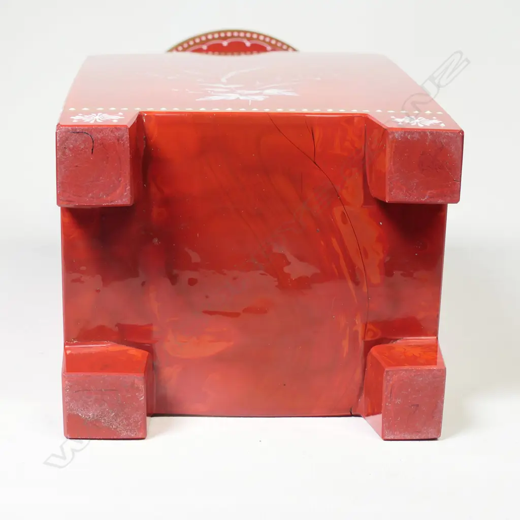 A 19thC glass vase, Image 1++