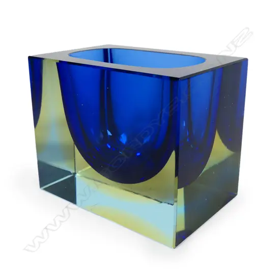 A Murano Sommerso small posey vase,