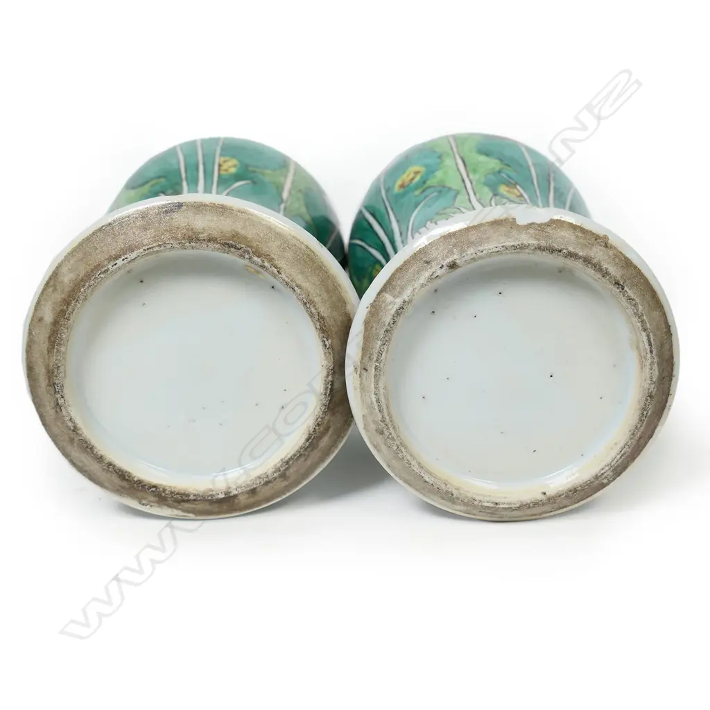 PR CHINESE LIDDED VASES H. 220mm Image 1++