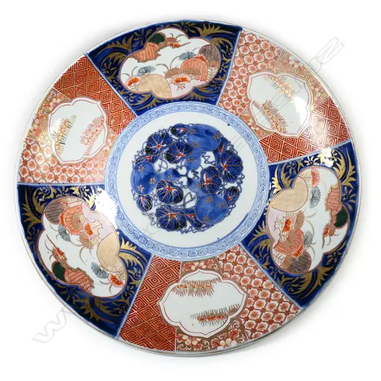 A 19thC Japanese Imari charger,