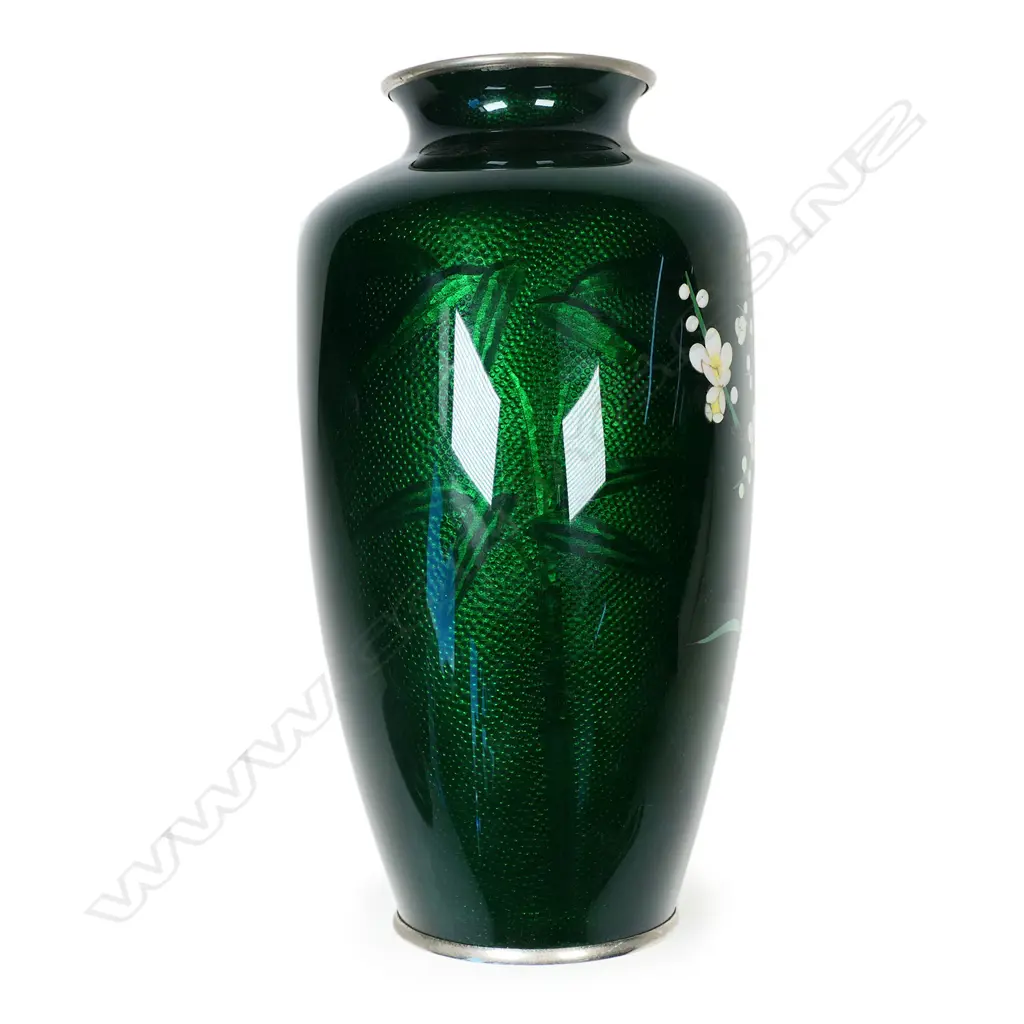 CLOISONNE VASE H.245mm Image 1++