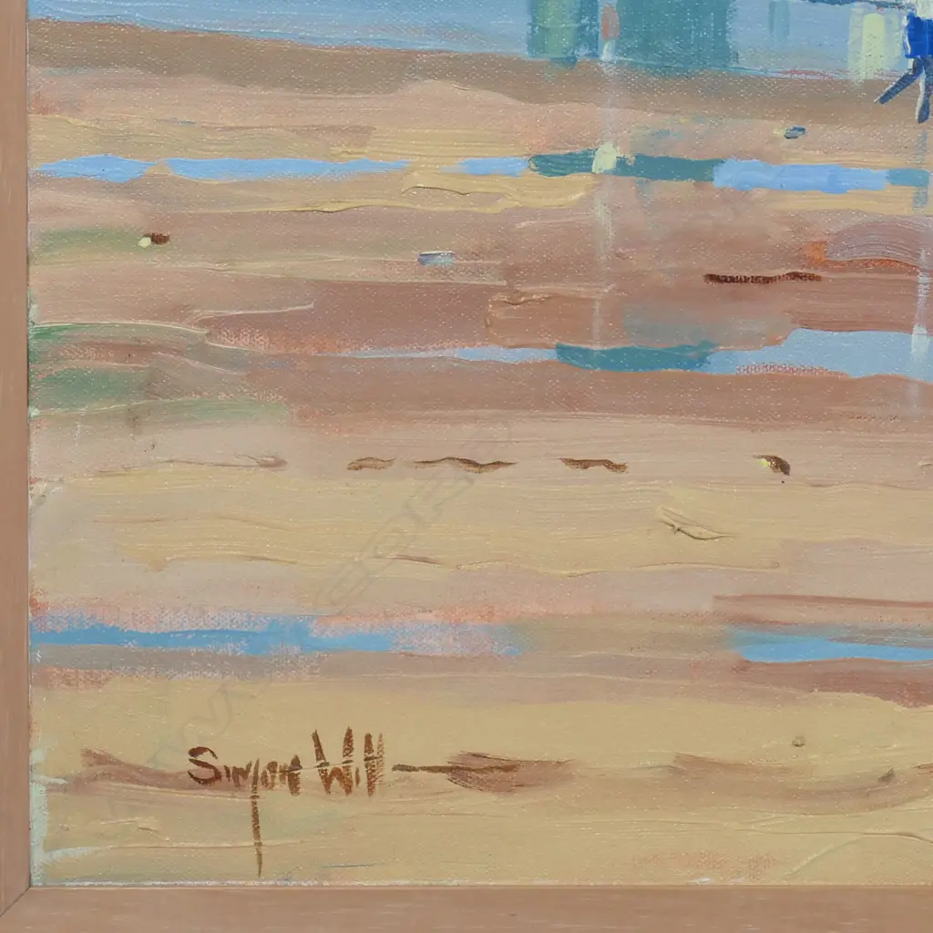 Simon Williams (b.1961), 'On The Beach, Torbay', Image 1++