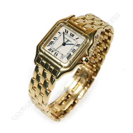 An 18ct gold Cartier Panthère wristwatch