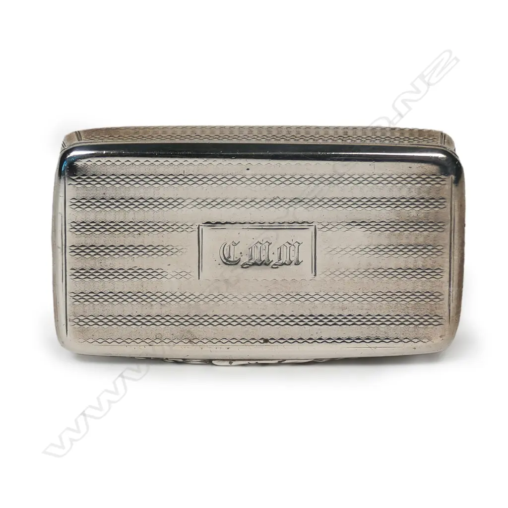 A William IV silver snuff box, Image 1++