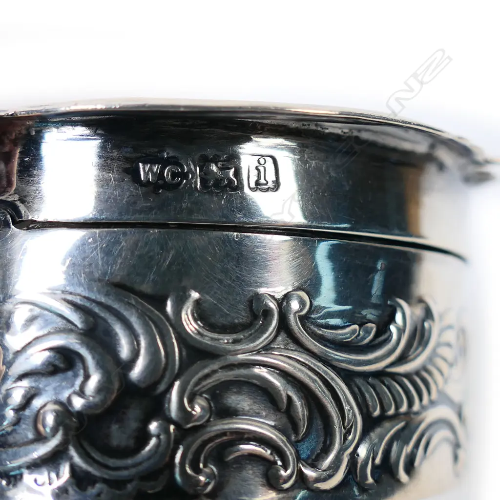 An Edwardian silver pot pouri box, Image 1++