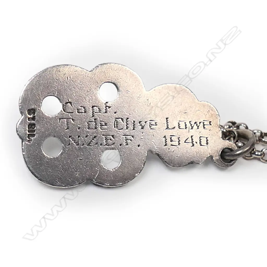 A c1940 cast silver hei tiki pendant, Image 1++