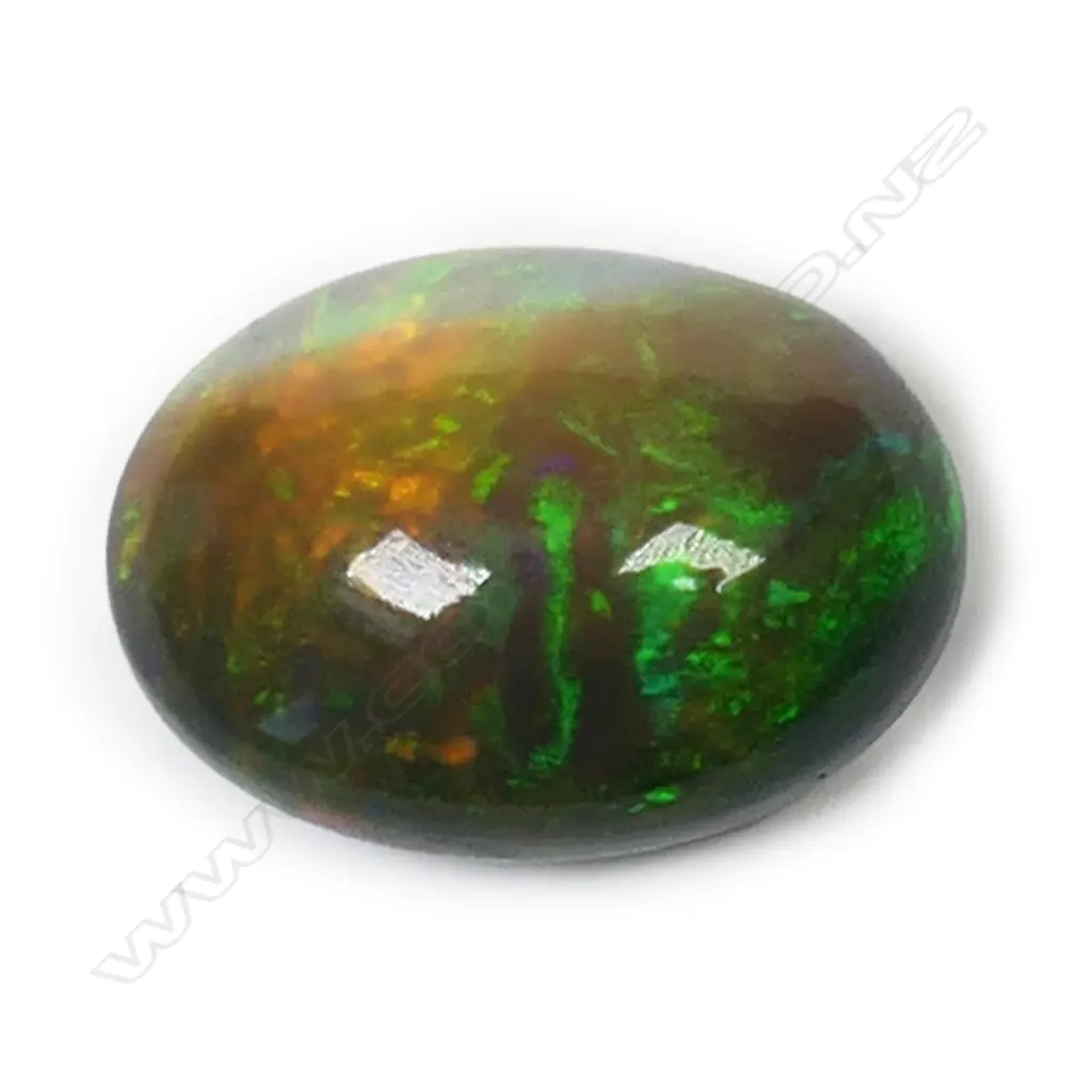 A natural opal cabochon loose gemstone, Image 1++