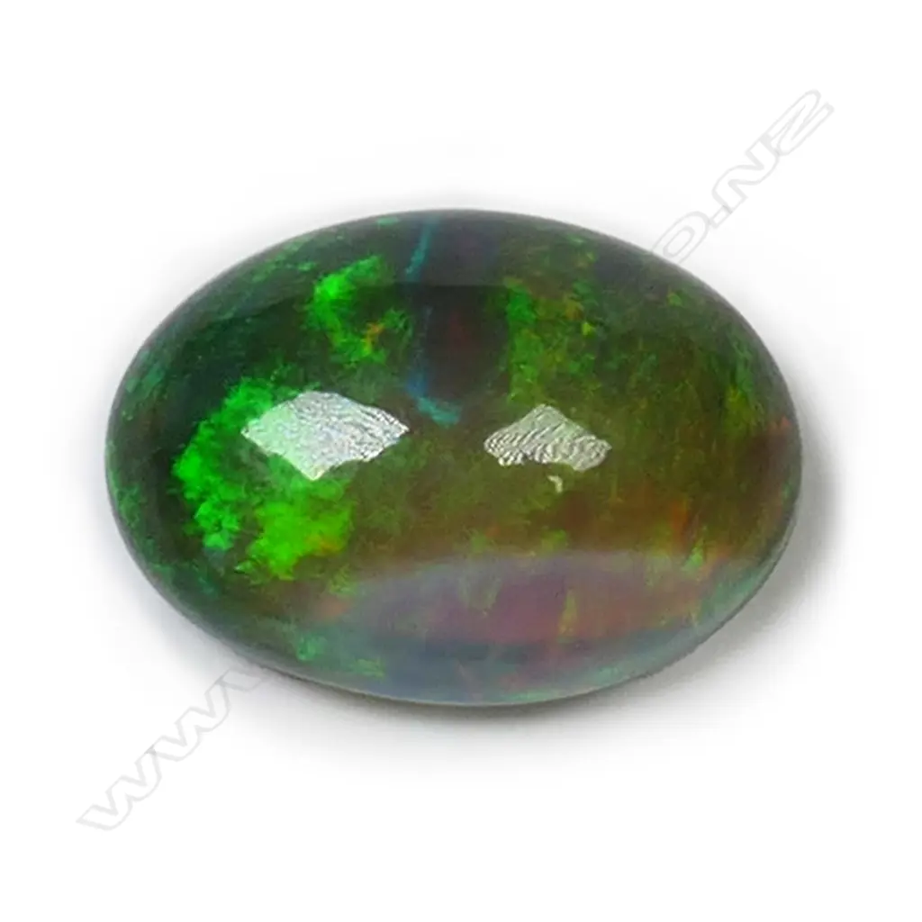 A natural opal cabochon loose gemstone, Image 1++
