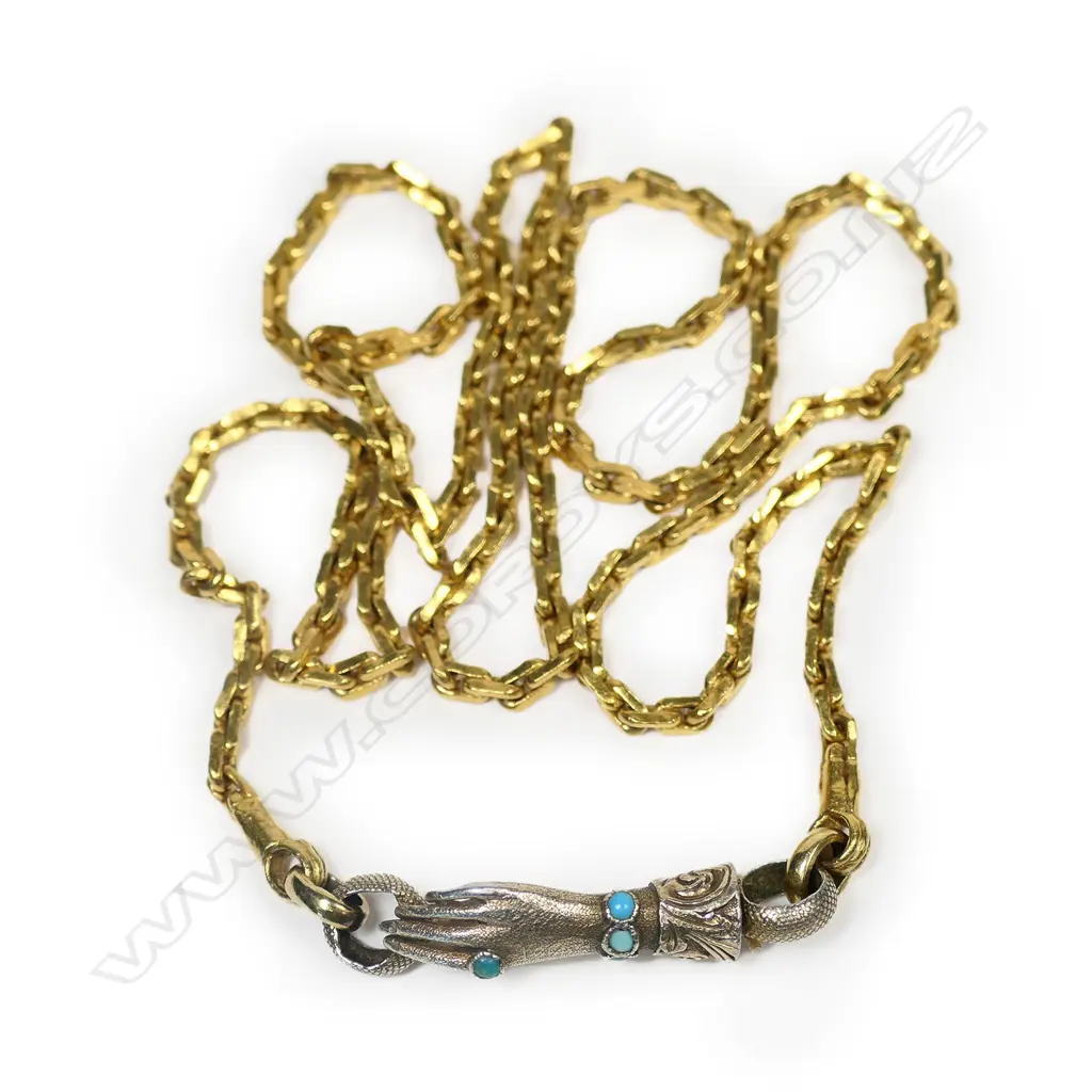 A 22ct gold chain necklace, Image 1++