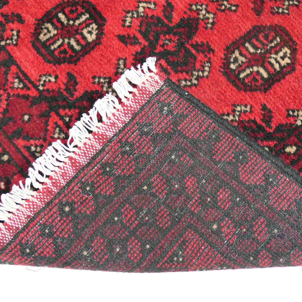 An Afghan Turkoman hand knotted runner, Image 1++