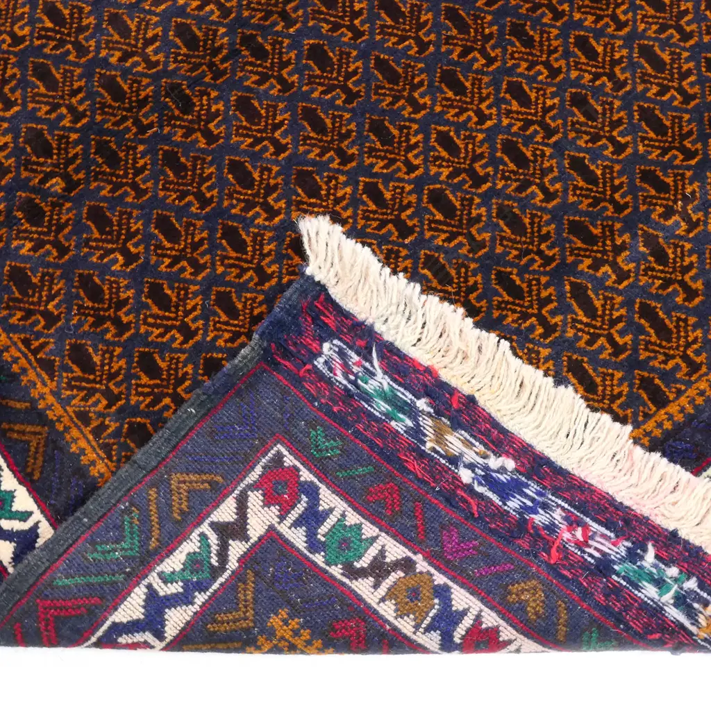 A hand knotted tribal Balouch small rug, Image 1++