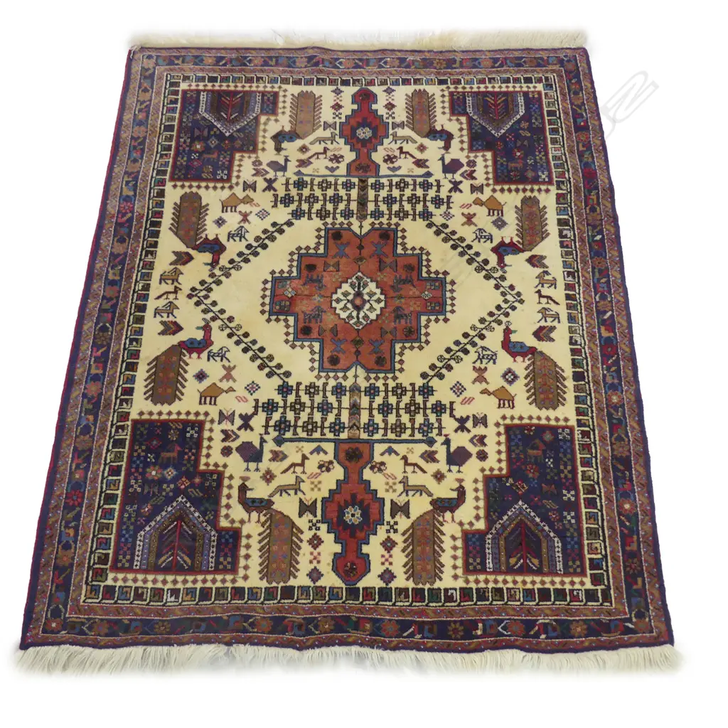 SIRJAN IRAN HANDKNOTTED RUG, 1820 x 1360mm Image 1++