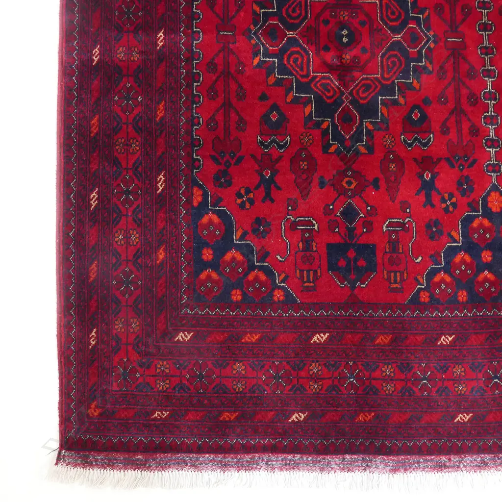 A fine Afghan Khamyab rug Image 1++