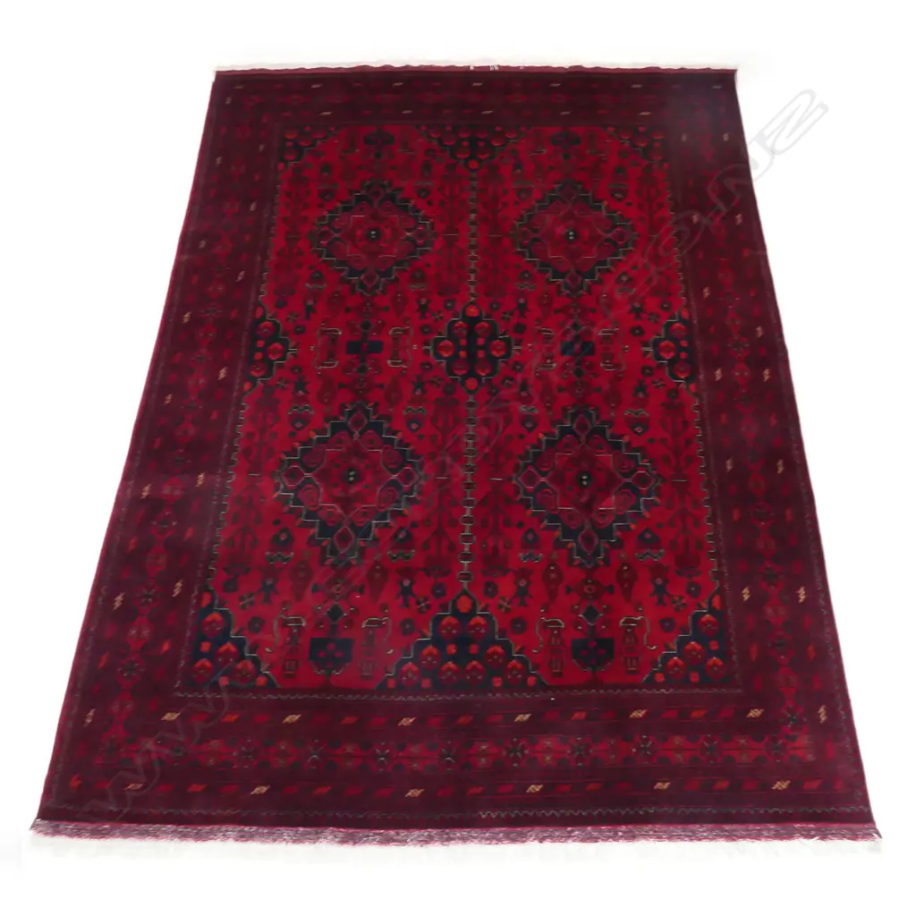 A fine Afghan Khamyab rug Image 1++