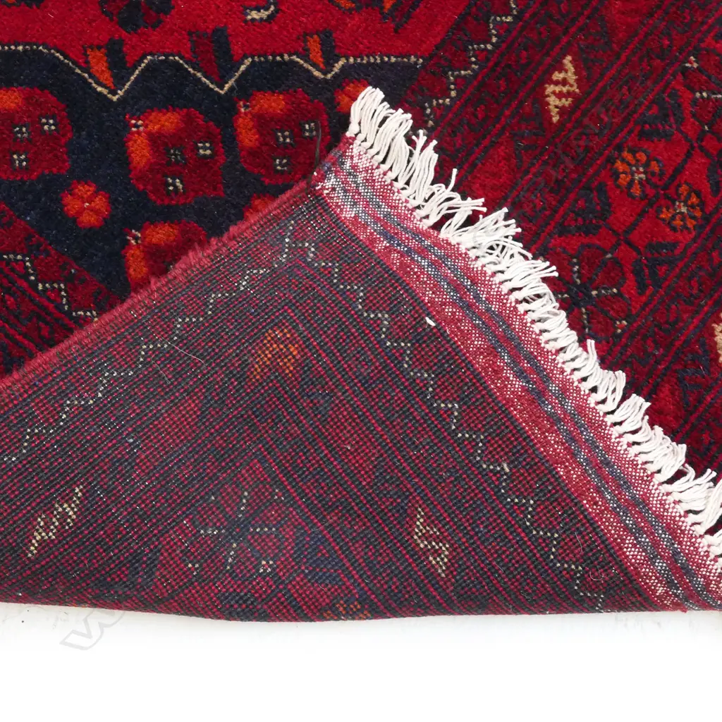 A fine Afghan Khamyab rug Image 1++