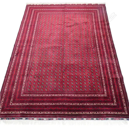 A fine Turkoman rug,