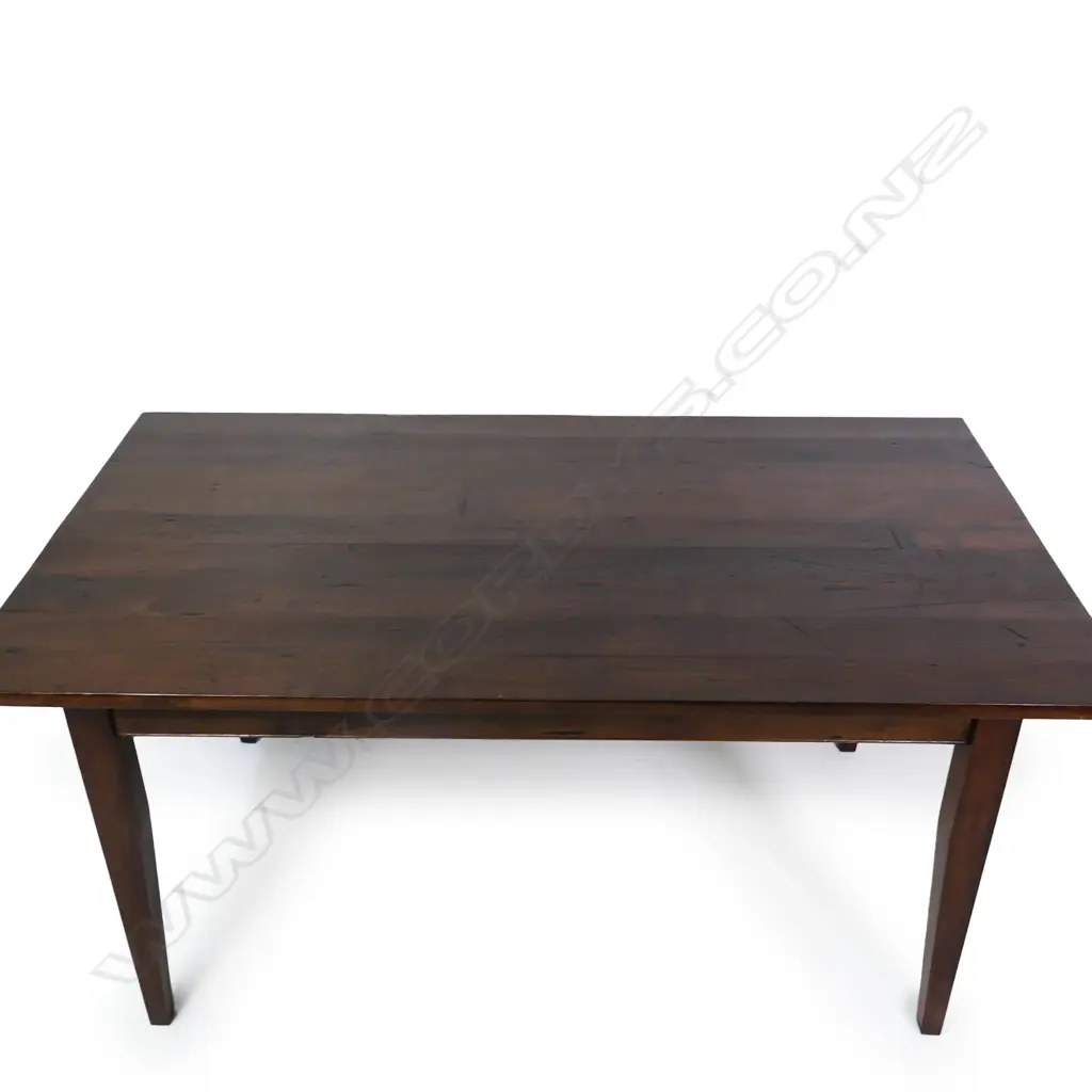 A French provincial style fruit wood dining table, Image 1++