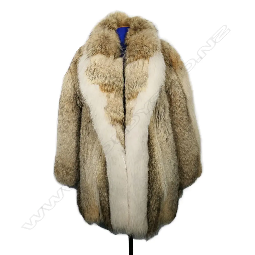 A luxurious fox fur coat, Image 1++