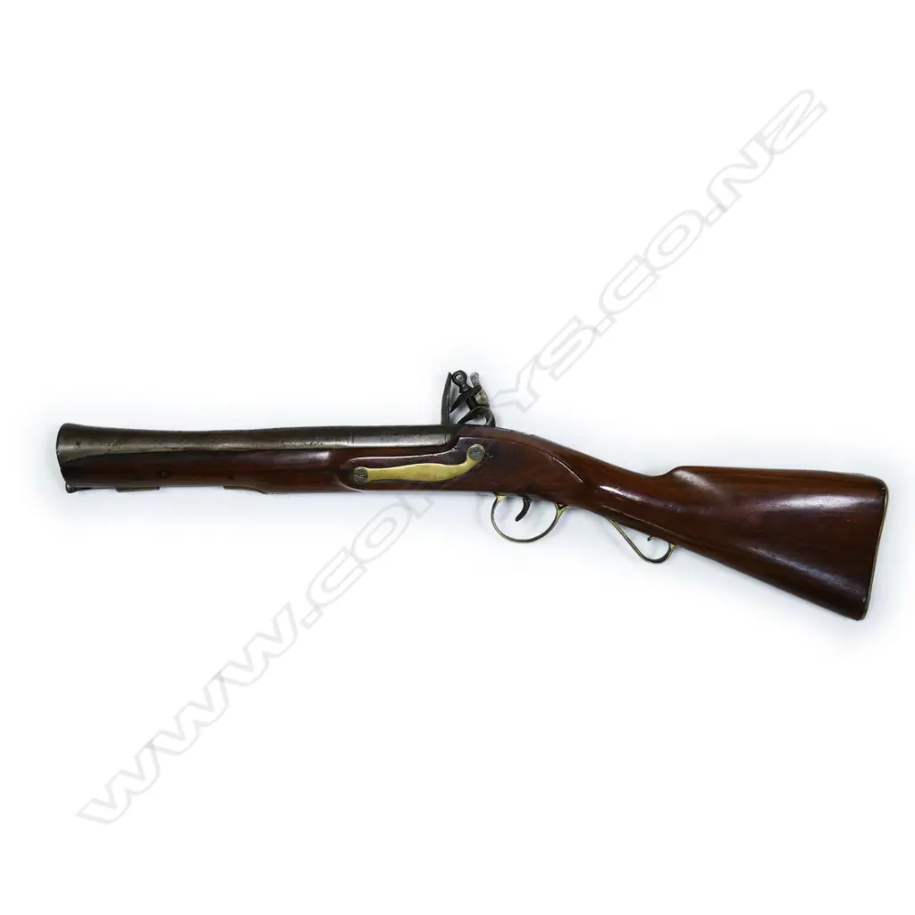 A 19thC flintlock blunderbuss, Image 1++