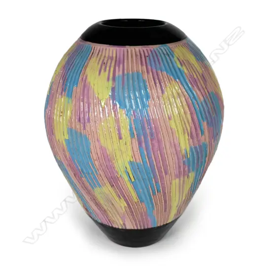 Warren Tippet ovoid vase,