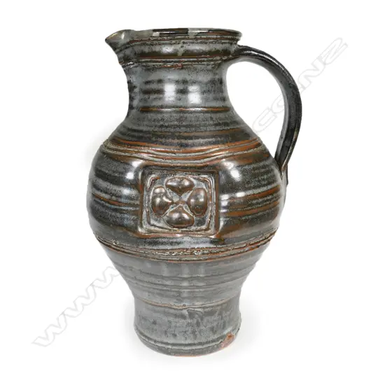 A large Warren Tippett jug,